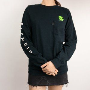 Ripndip Alien Black Long-sleeve Tee